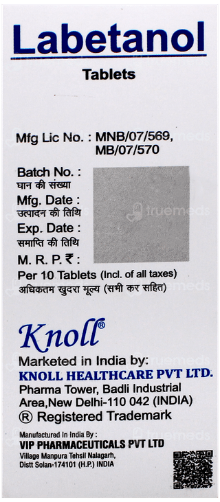 Labetanol Tablet 10