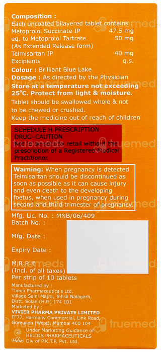 Telismart Beta Xl 50 Tablet 10