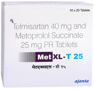 Met Xl T 25 Tablet Pr 20