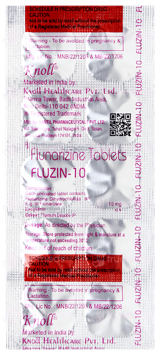 Fluzin 10 Tablet 10