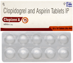 Clopizen A 75 Tablet 10 Clopizen A 75 Tablet 10