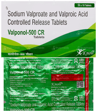 Valponol 500 Cr Tablet 10