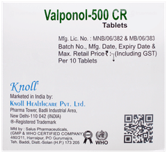 Valponol 500 Cr Tablet 10
