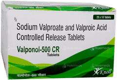 Valponol 500 Cr Tablet 10
