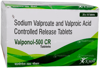 Valponol 500 Cr Tablet 10