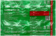 Valponol 500 Cr Tablet 10
