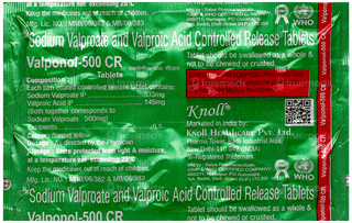 Valponol 500 Cr Tablet 10