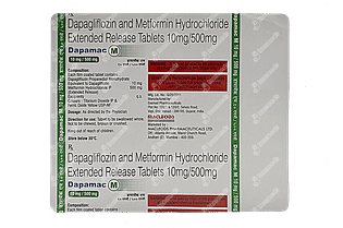 Dapamac M 10mg/500mg Tablet 15