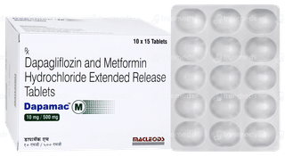 Dapamac M 10mg/500mg Tablet 15
