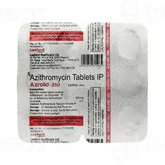 Azrolid 250 Tablet 10 Azrolid 250 Tablet 10