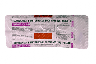 Telismart Beta Xl 25/40 MG Tablet Er 10