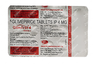 Glimfirst 4 MG Tablet 15