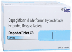 Dapader Met Xr 10/500 Tablet 15 Dapader Met Xr 10/500 Tablet 15