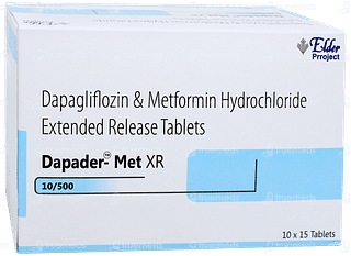 Dapader Met Xr 10/500 Tablet 15