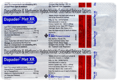 Dapader Met Xr 10/500 Tablet 15 Dapader Met Xr 10/500 Tablet 15