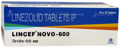 Lincef Novo 600 Tablet 10