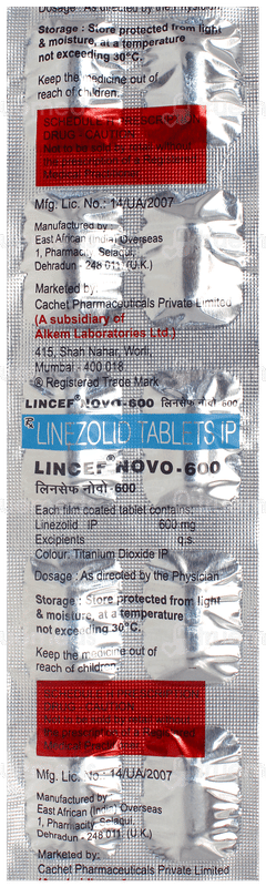 Lincef Novo 600 Tablet 10