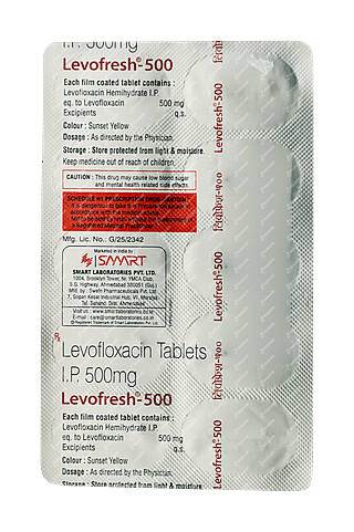 Levofresh 500 MG Tablet 10