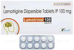 Lamotrinol 100 Tablet 10