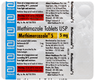 Methimercazole 5 Tablet 30