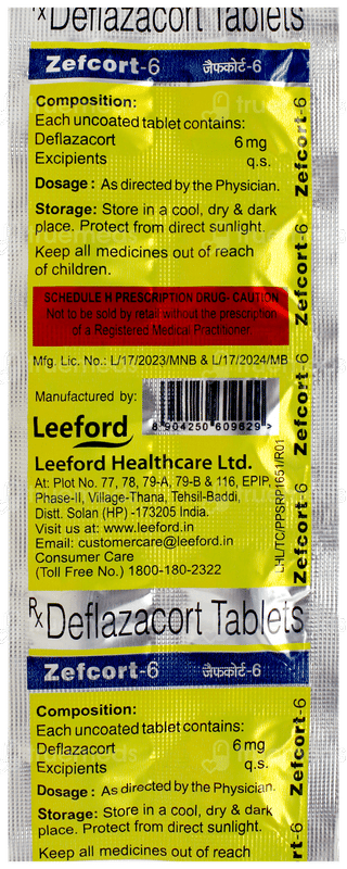 Zefcort 6 Tablet 10