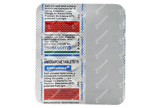 Cordarone 100 MG Tablet 15