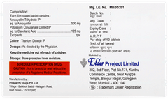 Elmox Cv 625 Tablet 10