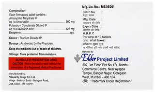 Elmox Cv 625 Tablet 10