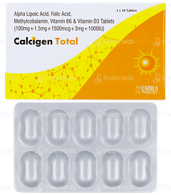 Calcigen Total Tablet 10