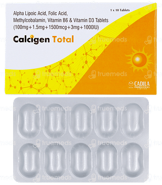 Calcigen Total Tablet 10