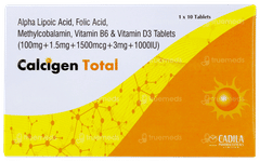 Calcigen Total Tablet 10