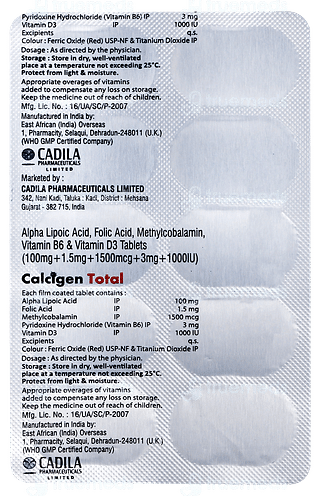 Calcigen Total Tablet 10