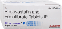 Rosumac F 160 Tablet 10 Rosumac F 160 Tablet 10