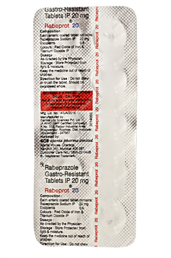 Rabeprot 20 Tablet 10 Rabeprot 20 Tablet 10