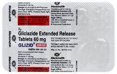 Glizid Xr 60 Tablet 10 Glizid Xr 60 Tablet 10