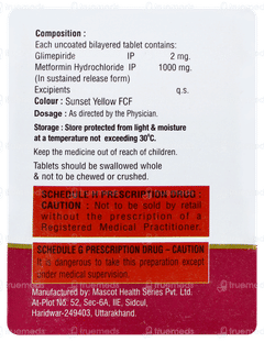 Dailymet G2 Forte Tablet 10