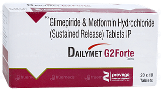 Dailymet G2 Forte Tablet 10