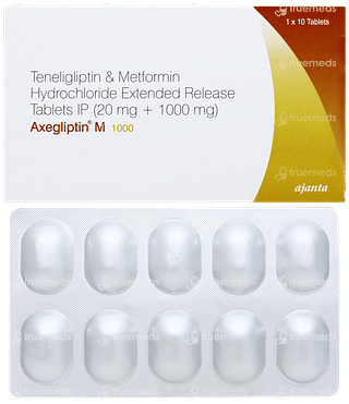 Axegliptin M 1000 Tablet 10