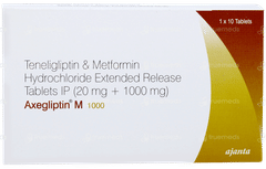 Axegliptin M 1000 Tablet 10