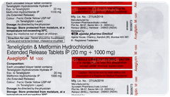 Axegliptin M 1000 Tablet 10