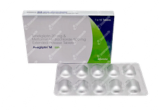 Axegliptin M 20/500mg Tablet Er 10