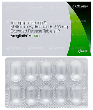 Axegliptin M 500 Tablet 10