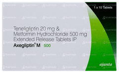 Axegliptin M 500 Tablet 10