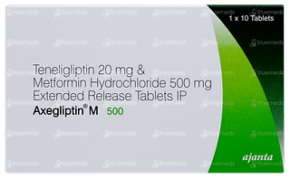 Axegliptin M 500 Tablet 10