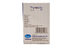 Thyroactiv 75 Tablet 100