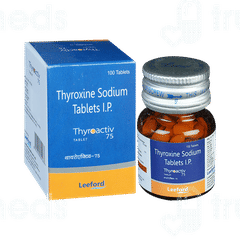 Thyroactiv 75 Tablet 100