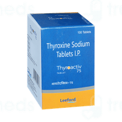 Thyroactiv 75 Tablet 100