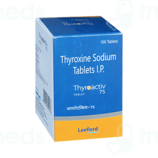 Thyroactiv 75 Tablet 100