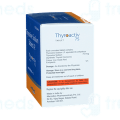 Thyroactiv 75 Tablet 100