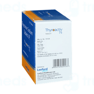 Thyroactiv 75 Tablet 100